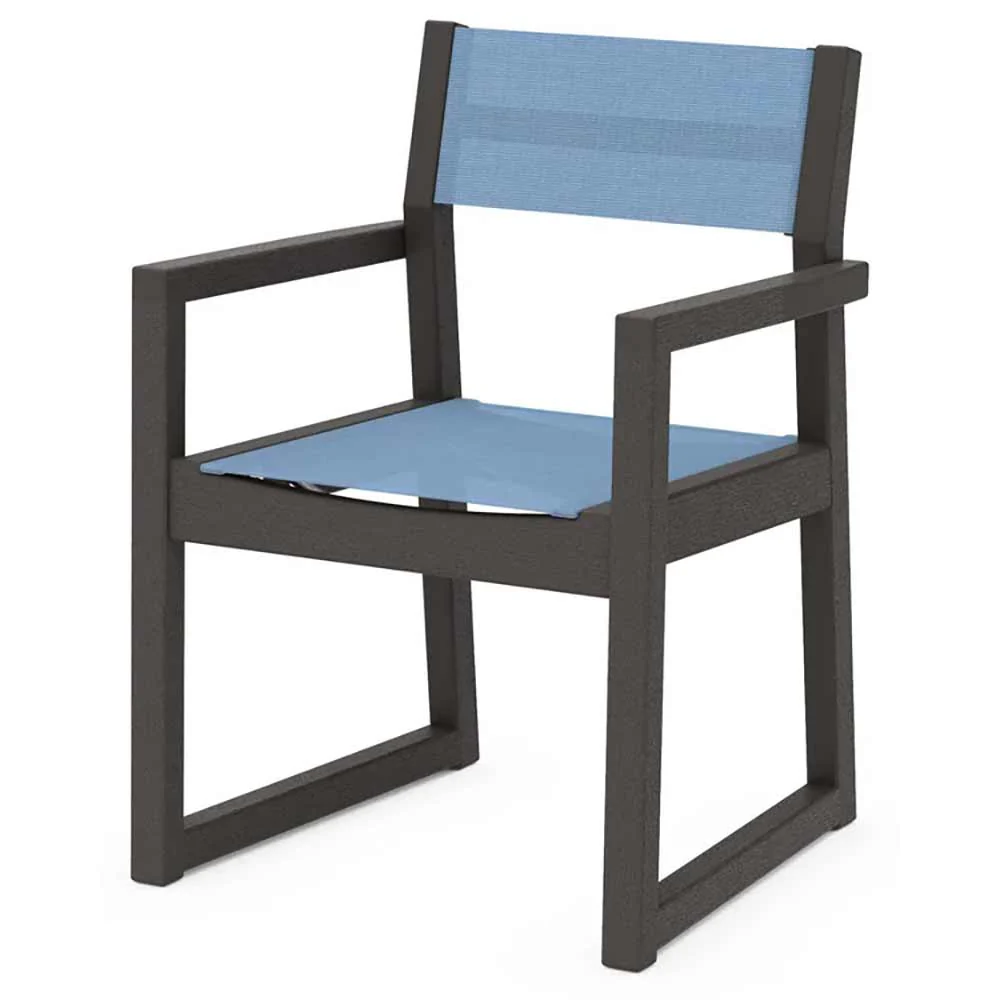 POLYWOOD® EDGE Sling Dining Arm Chair - EMD290 - Image 83