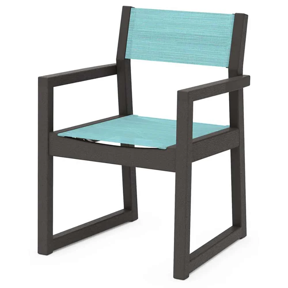 POLYWOOD® EDGE Sling Dining Arm Chair - EMD290 - Image 87