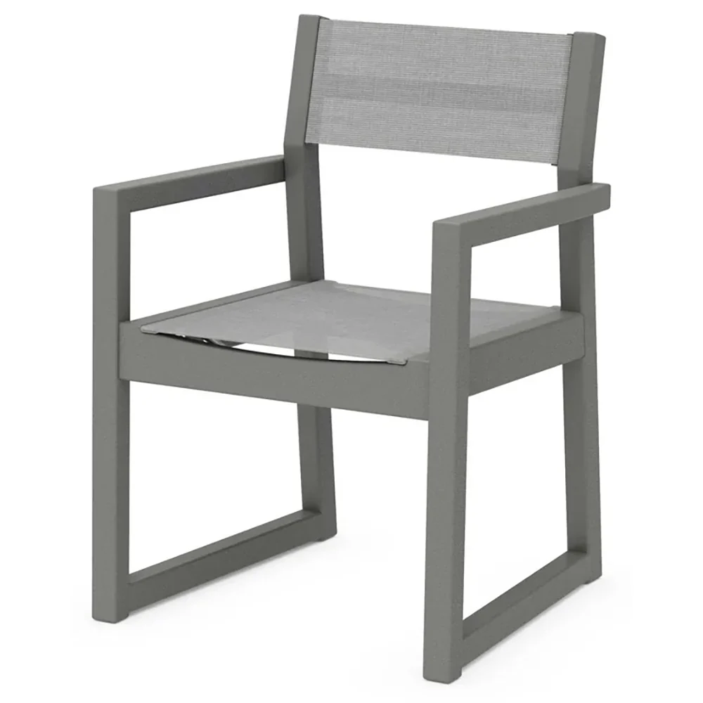 POLYWOOD® EDGE Sling Dining Arm Chair - EMD290 - Image 9