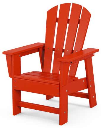 POLYWOOD® Kids Casual Adirondack Chair - SBD12 - Image 10