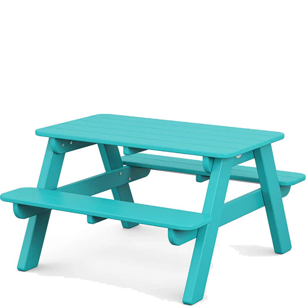 POLYWOOD® Kids Outdoor Picnic Table - KT130 - Image 12