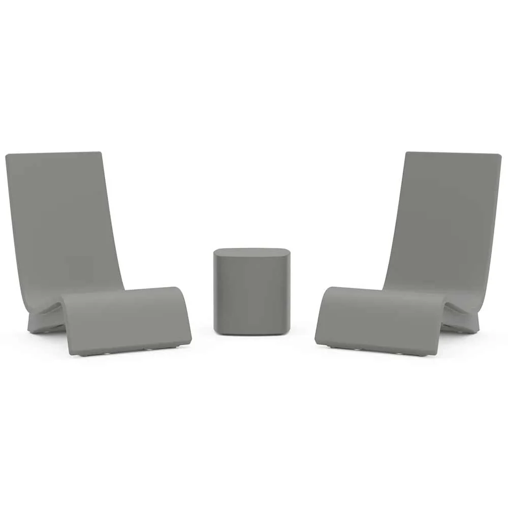 POLYWOOD® Laguna 3-Piece In-Pool Chair Lounge Set - PWS2940-1 - Image 2