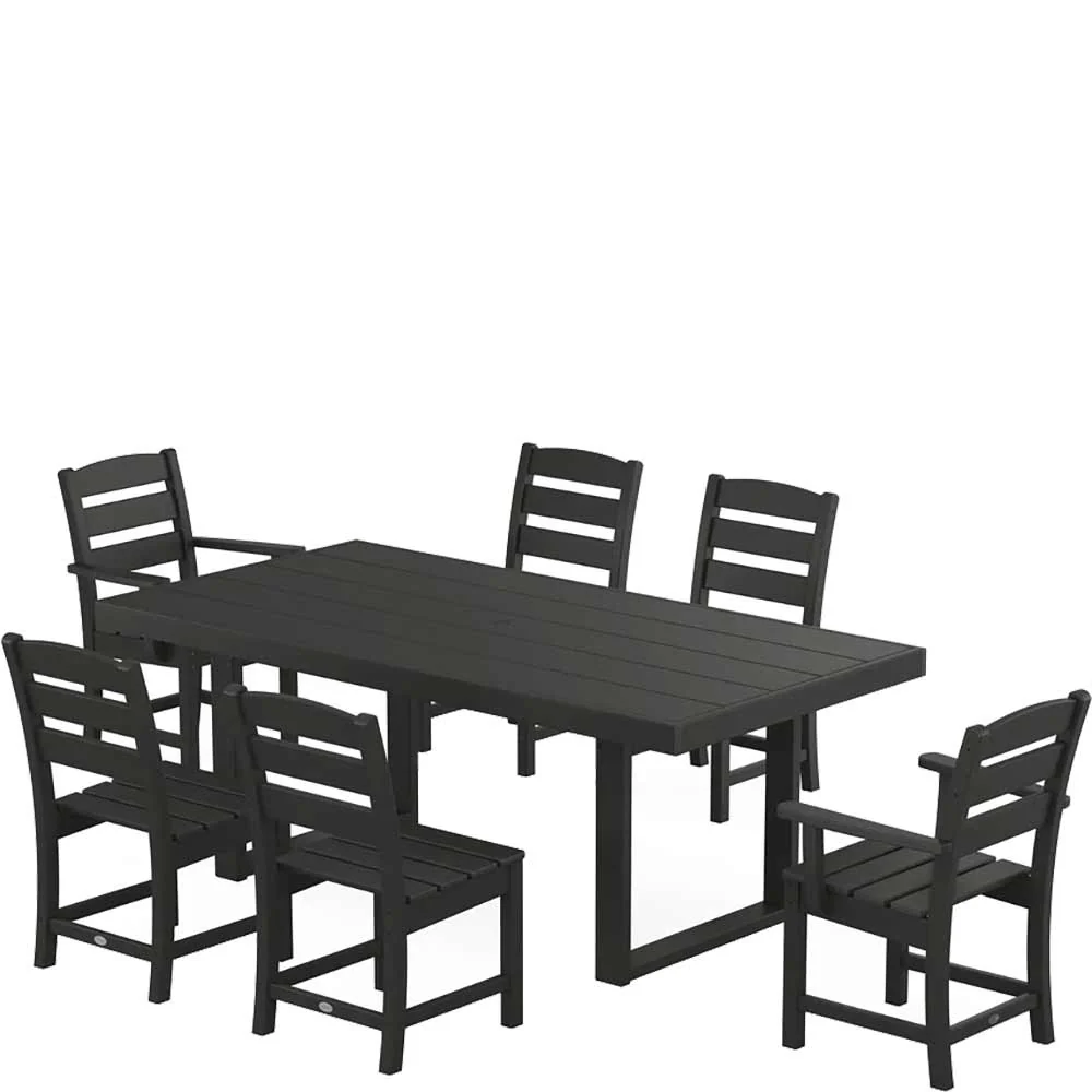 POLYWOOD® Lakeside 7-Piece Dining Set - PWS879-1 - Image 2
