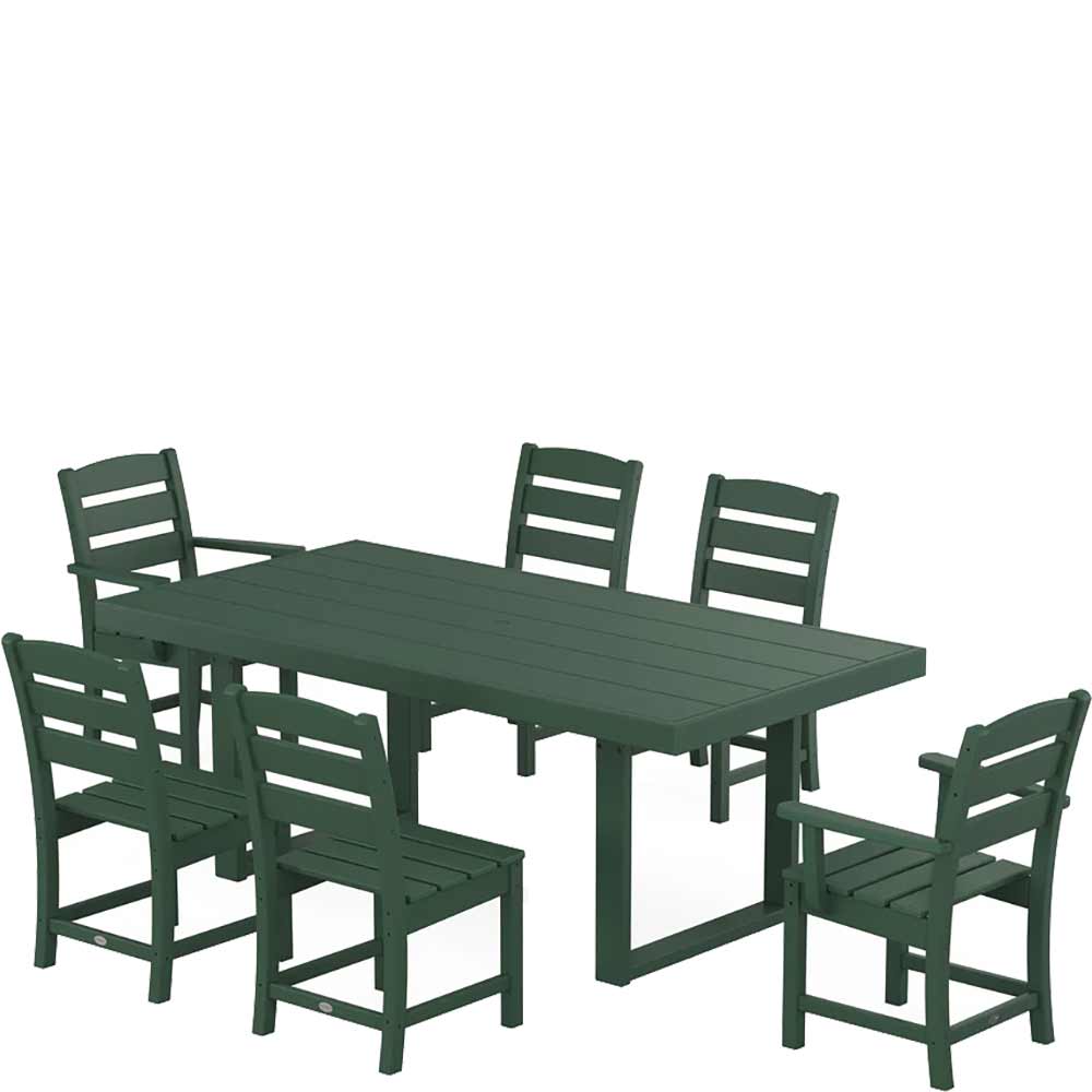 POLYWOOD® Lakeside 7-Piece Dining Set - PWS879-1 - Image 5
