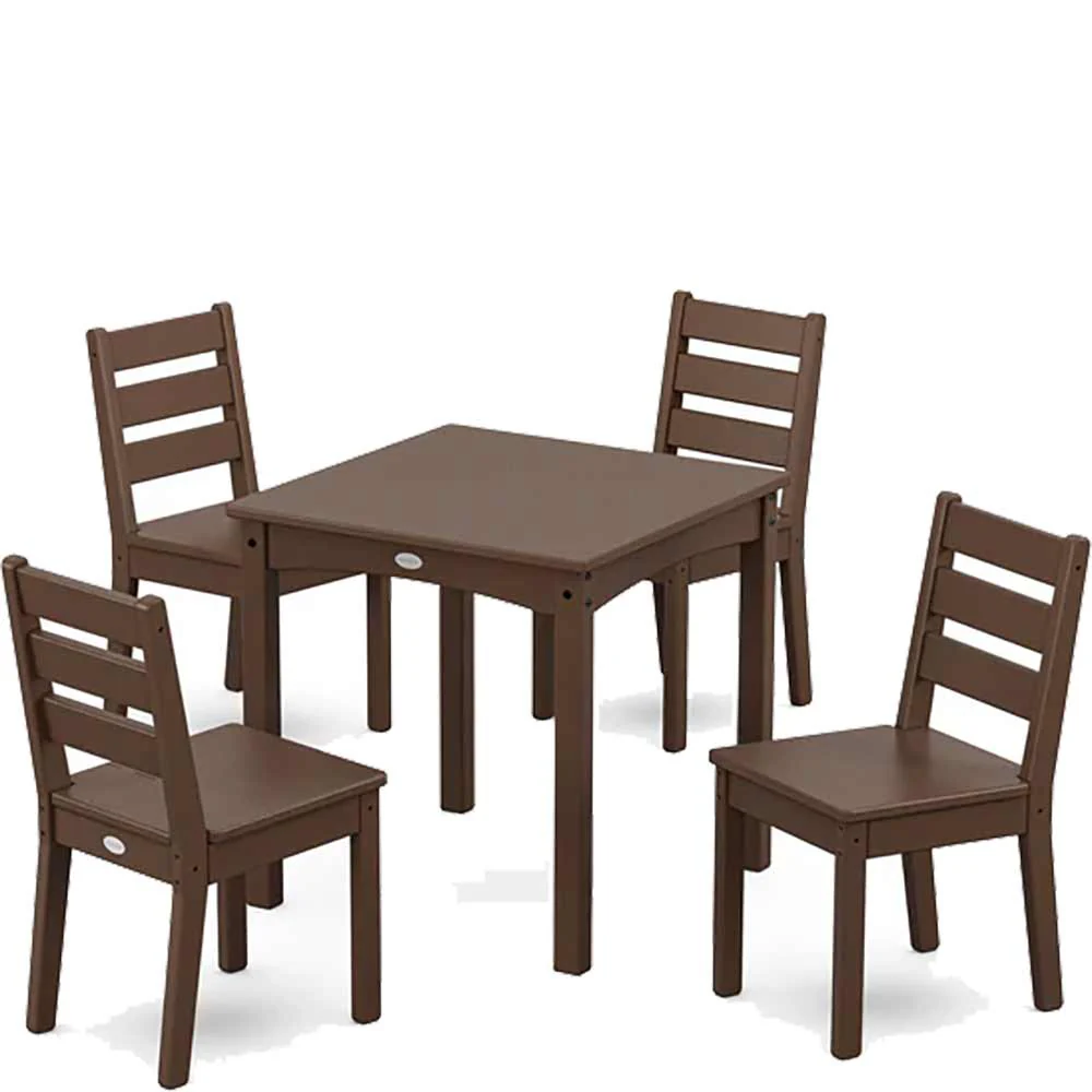 POLYWOOD® Lakeside Kids 5-Piece Dining Set - PWS2709-1 - Image 4