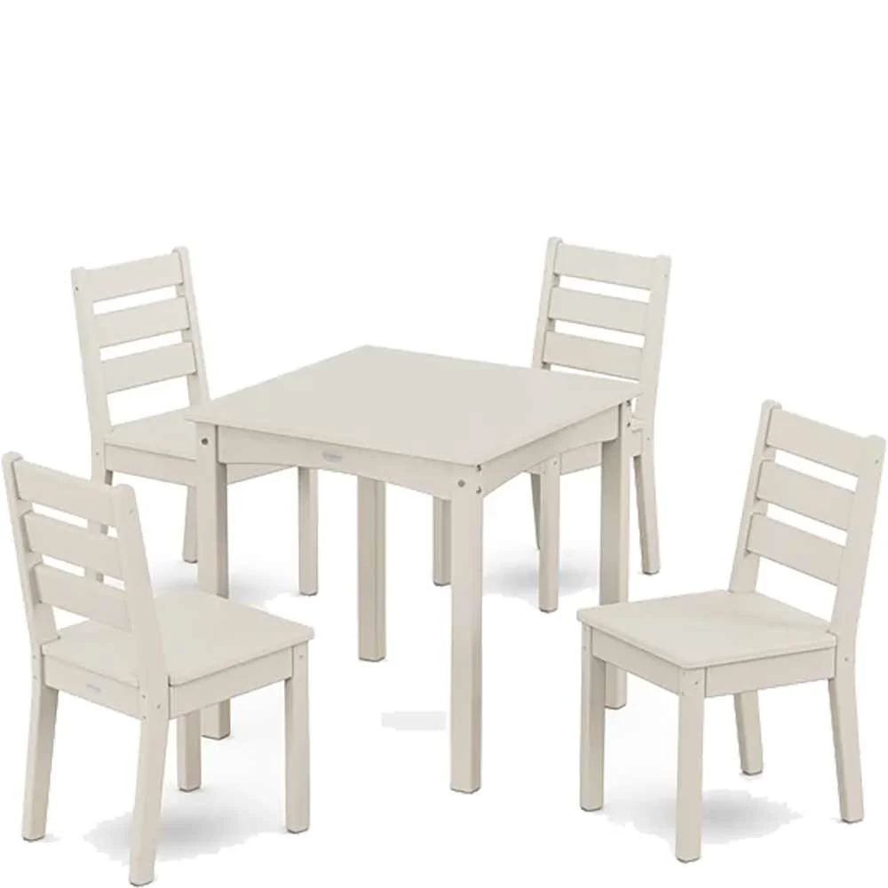 POLYWOOD® Lakeside Kids 5-Piece Dining Set - PWS2709-1 - Image 7