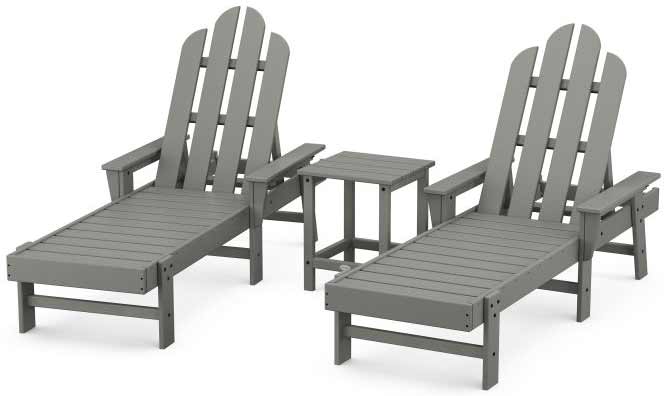 POLYWOOD® Long Island Chaise 3-Piece Set - PWS187-1 - Image 2
