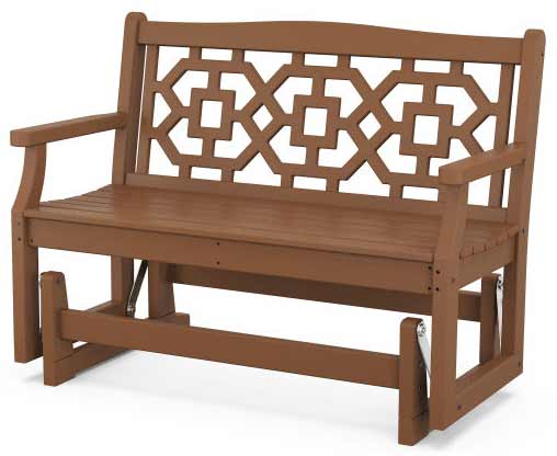 POLYWOOD® Martha Stewart Chinoiserie 48” Glider - MSTGG481 - Image 5