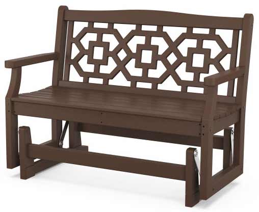 POLYWOOD® Martha Stewart Chinoiserie 48” Glider - MSTGG481 - Image 7