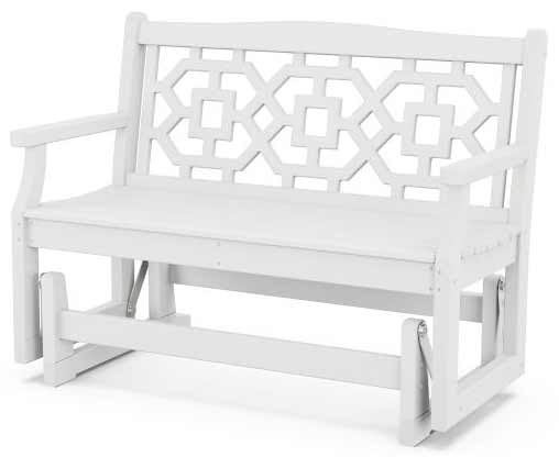 POLYWOOD® Martha Stewart Chinoiserie 48” Glider - MSTGG481 - Image 8