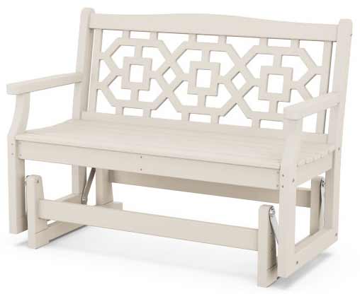 POLYWOOD® Martha Stewart Chinoiserie 48” Glider - MSTGG481 - Image 9