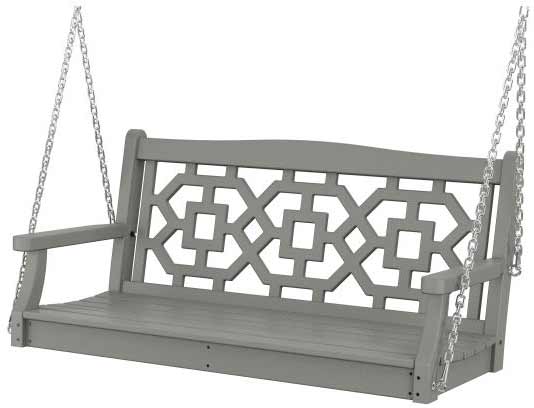 POLYWOOD® Martha Stewart Chinoiserie 48” Swing - MSTGS481 - Image 3
