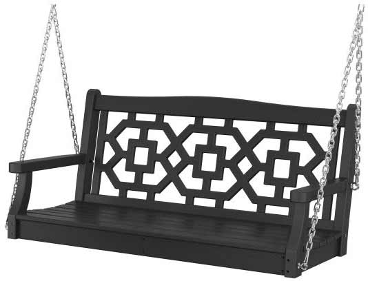 POLYWOOD® Martha Stewart Chinoiserie 48” Swing - MSTGS481 - Image 4