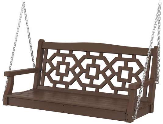 POLYWOOD® Martha Stewart Chinoiserie 48” Swing - MSTGS481 - Image 7
