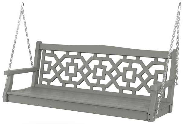 POLYWOOD® Martha Stewart Chinoiserie 60” Swing - MSTGS601 - Image 3
