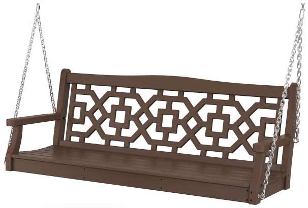 POLYWOOD® Martha Stewart Chinoiserie 60” Swing - MSTGS601 - Image 7