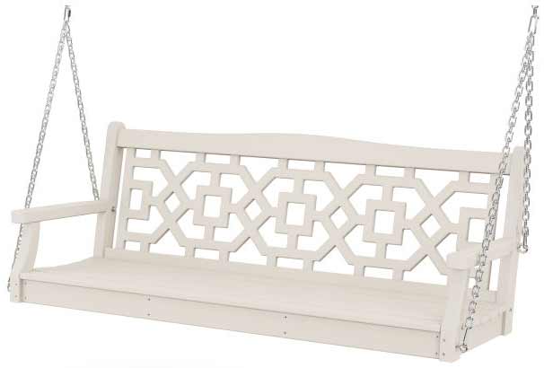 POLYWOOD® Martha Stewart Chinoiserie 60” Swing - MSTGS601 - Image 9