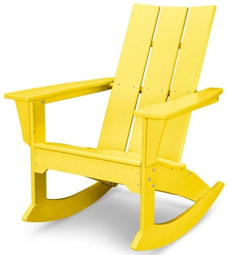 POLYWOOD® Modern Adirondack Rocker - MNR10 - Image 13