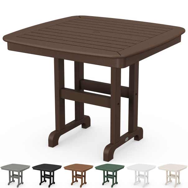 POLYWOOD® Nautical 37" Dining Table - NCT37 - Image 2