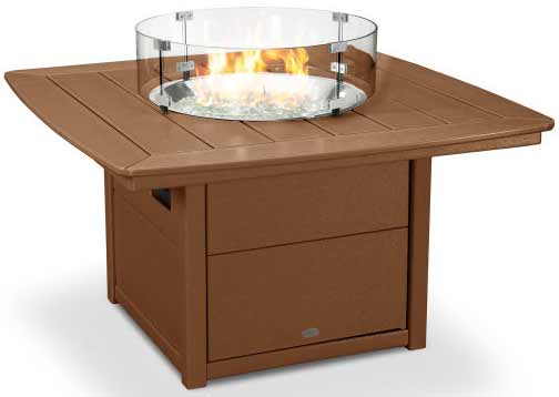 POLYWOOD® Nautical 42" Fire Pit Table - CTF42N - Image 5