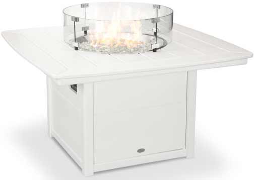 POLYWOOD® Nautical 42" Fire Pit Table - CTF42N - Image 8