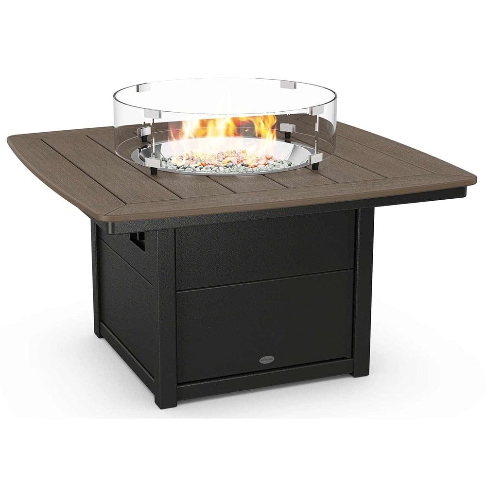 POLYWOOD® Nautical 42" Fire Pit Table - Select Accents - CTF42N - Image 3