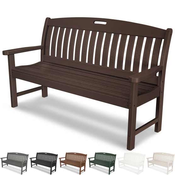 POLYWOOD® Nautical 60" Bench - NB60 - Image 2