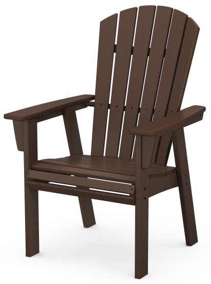 POLYWOOD® Nautical Curveback Adirondack Dining Chair - ADD610 - Image 6