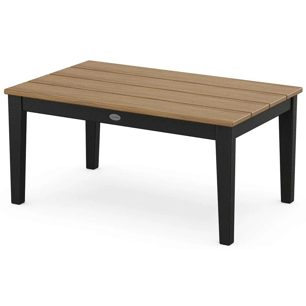 POLYWOOD® Newport 22" x 36" Coffee Table - Select Accents - CT2236 - Image 4