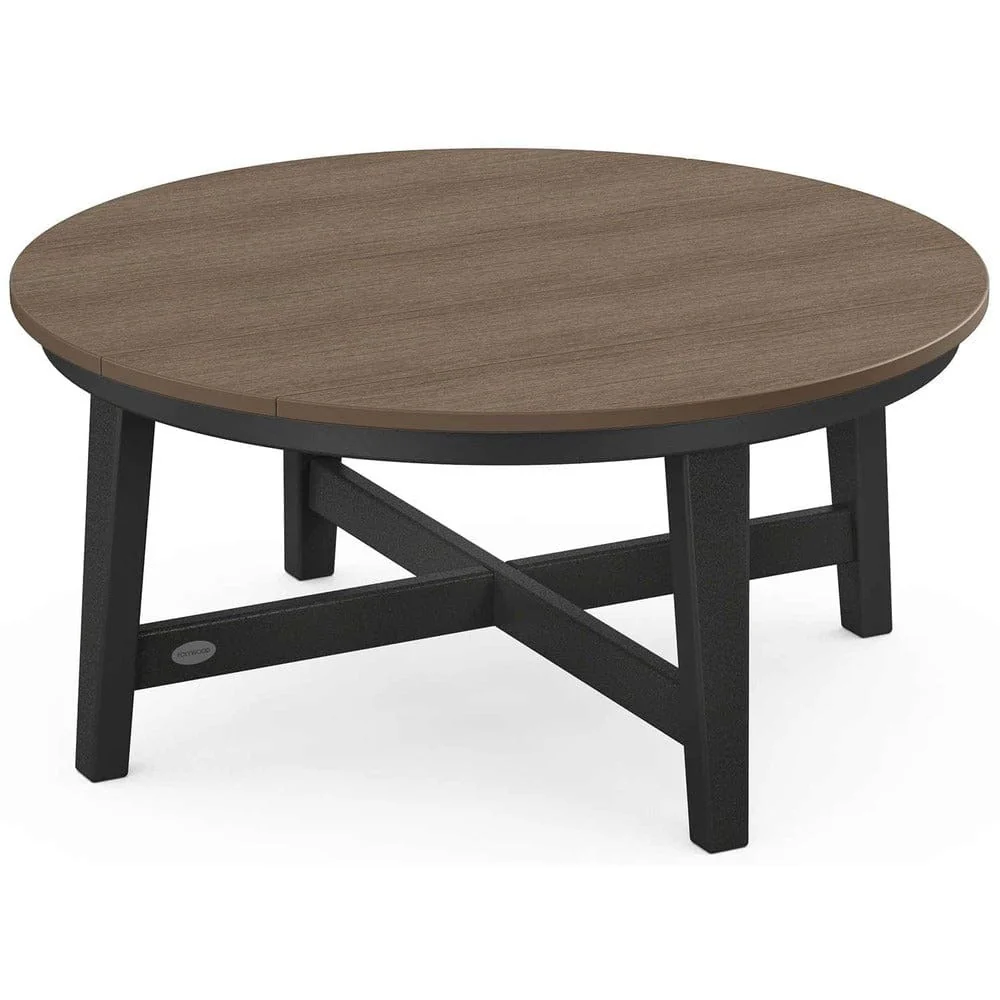 POLYWOOD® Newport 36" Round Coffee Table - Select Accents - CTR36 - Image 4