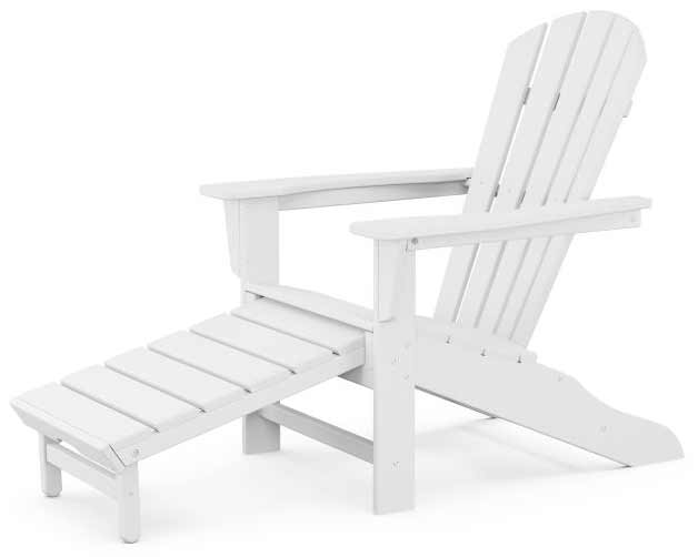 POLYWOOD® Palm Coast Ultimate Adirondack with Hideaway Ottoman - HNA15 - Image 10