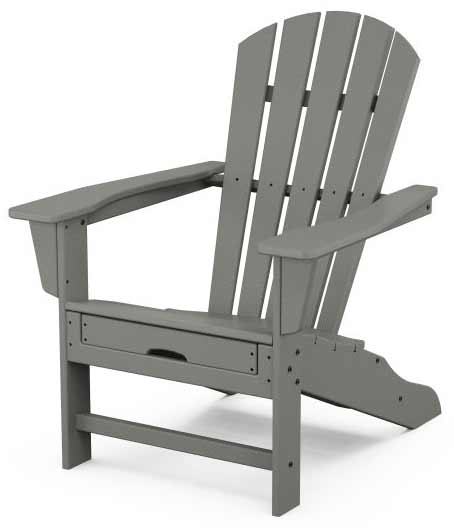 POLYWOOD® Palm Coast Ultimate Adirondack with Hideaway Ottoman - HNA15 - Image 3