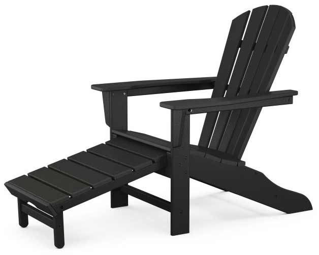 POLYWOOD® Palm Coast Ultimate Adirondack with Hideaway Ottoman - HNA15 - Image 6
