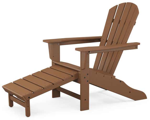 POLYWOOD® Palm Coast Ultimate Adirondack with Hideaway Ottoman - HNA15 - Image 7