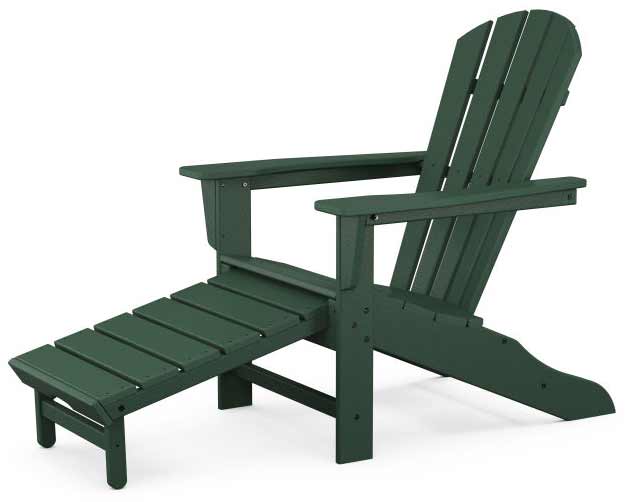 POLYWOOD® Palm Coast Ultimate Adirondack with Hideaway Ottoman - HNA15 - Image 8