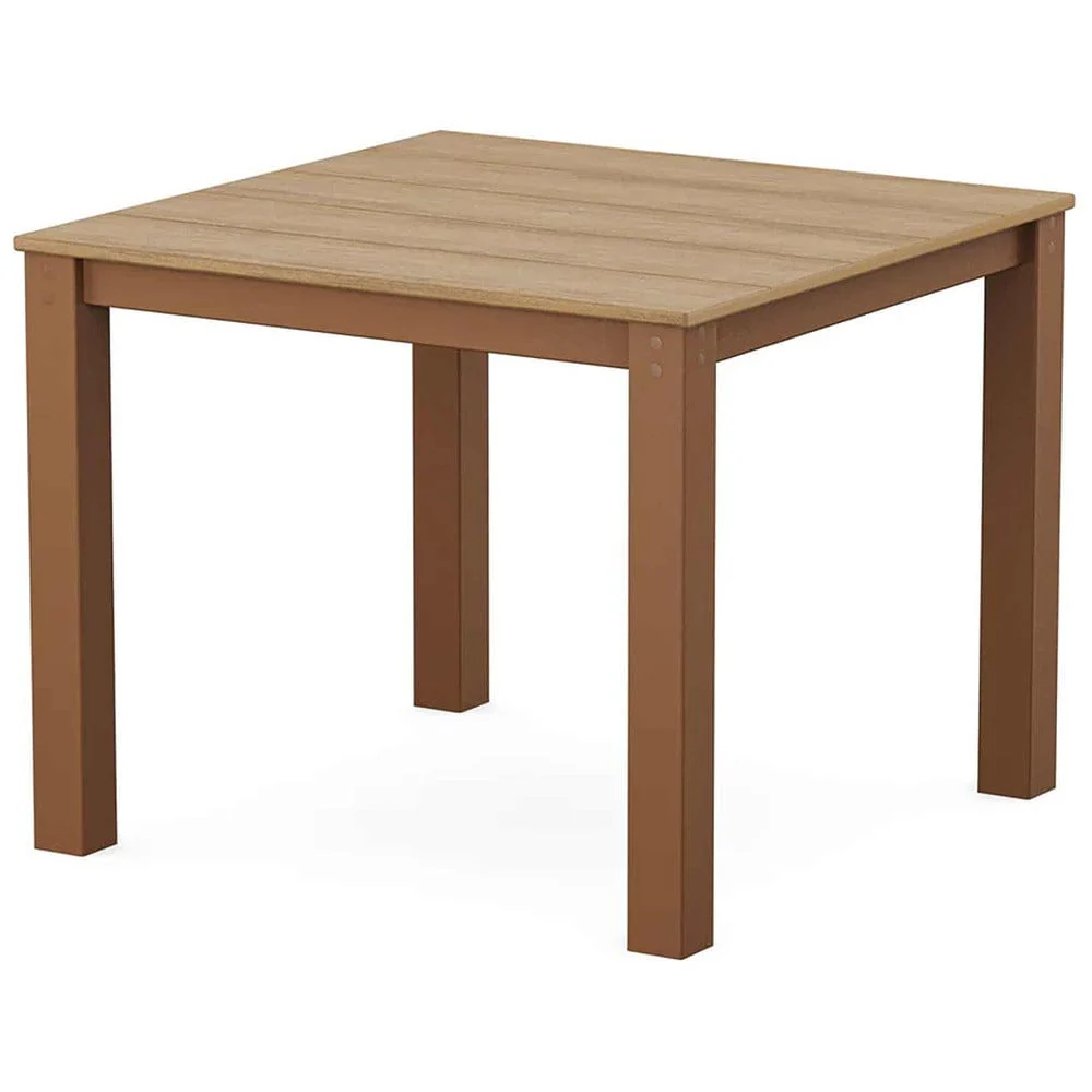 POLYWOOD® Parsons 38" X 38" Dining Table - Select Accents - DT3838-T15 - Image 5