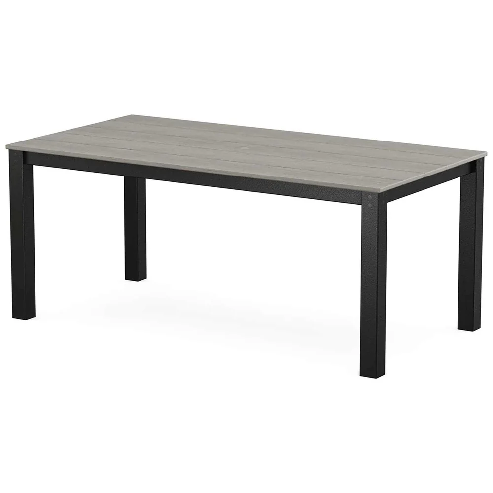 POLYWOOD® Parsons 38" X 72" Dining Table - Select Accents - DT3872-T15 - Image 3