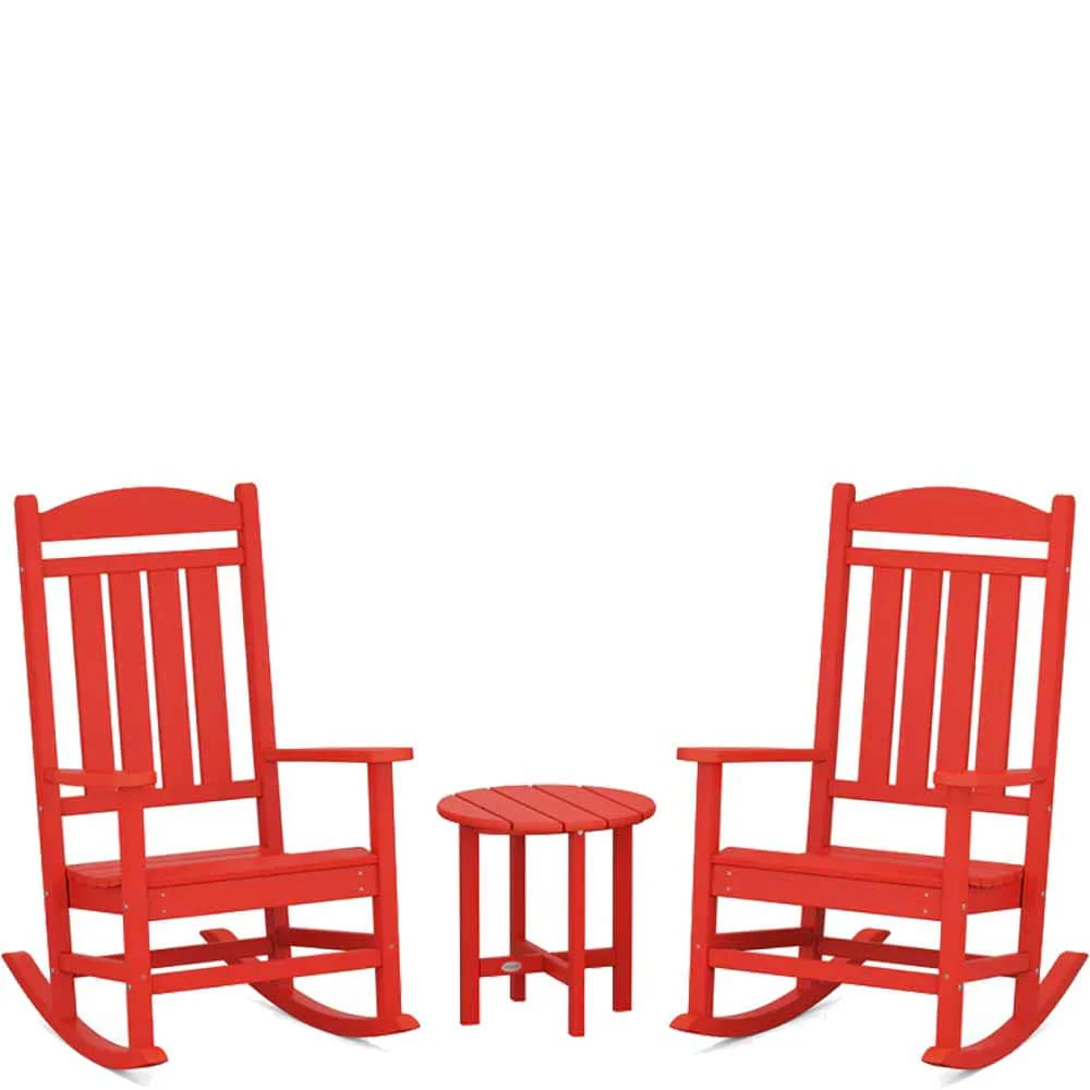 POLYWOOD® Presidential 3-Piece Rocker Set - PWS109-1 - Image 11