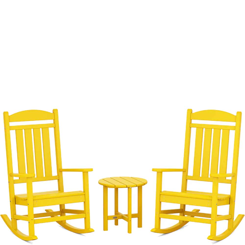 POLYWOOD® Presidential 3-Piece Rocker Set - PWS109-1 - Image 12