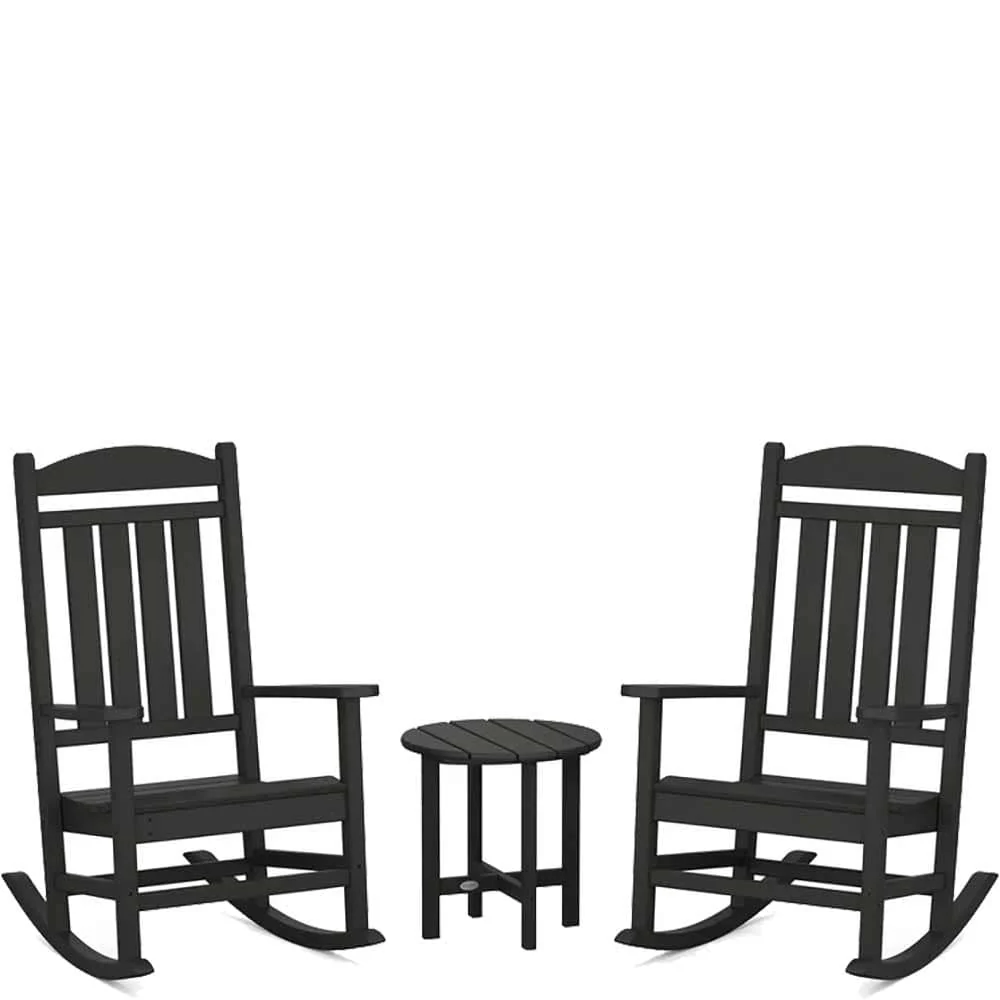 POLYWOOD® Presidential 3-Piece Rocker Set - PWS109-1 - Image 4