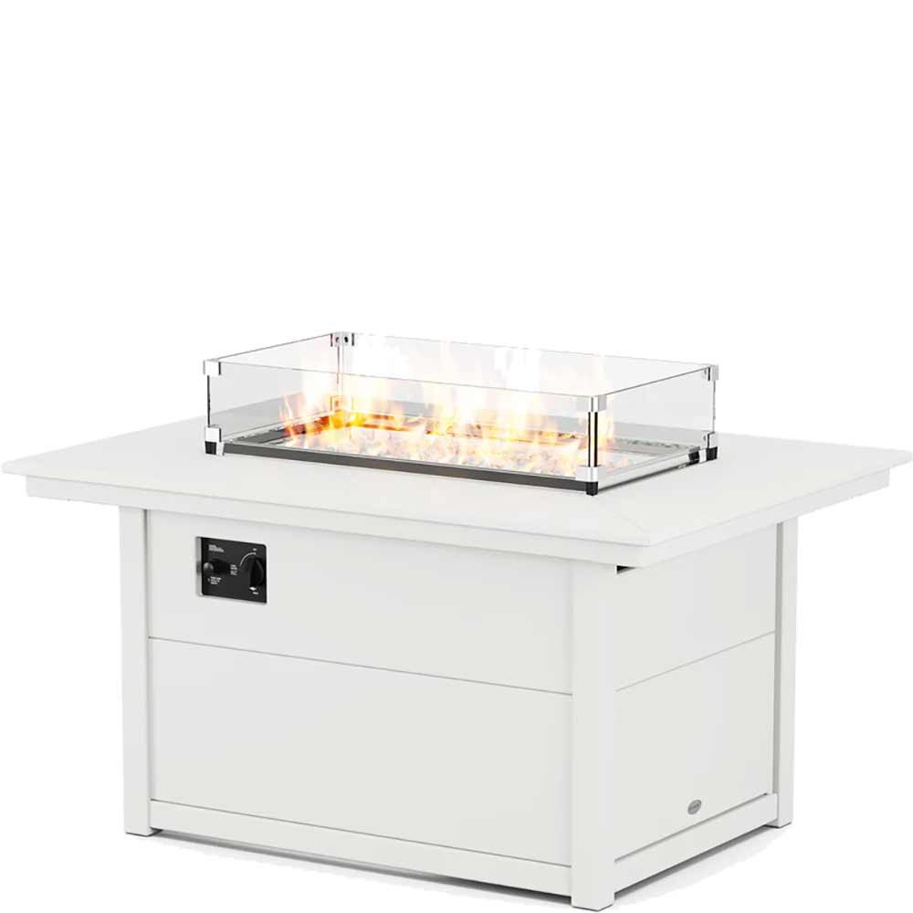 POLYWOOD® Rectangle 34" X 46" Fire Pit Table - CTF3446RECT - Image 8