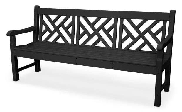 POLYWOOD® Rockford 72" Chippendale Bench - RKCB72 - Image 4