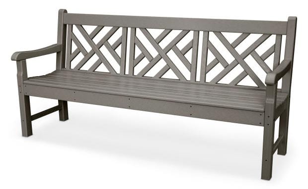 POLYWOOD® Rockford 72" Chippendale Bench - RKCB72 - Image 5