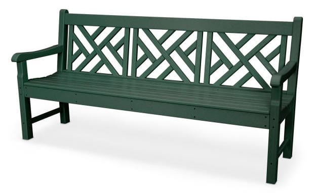 POLYWOOD® Rockford 72" Chippendale Bench - RKCB72 - Image 7
