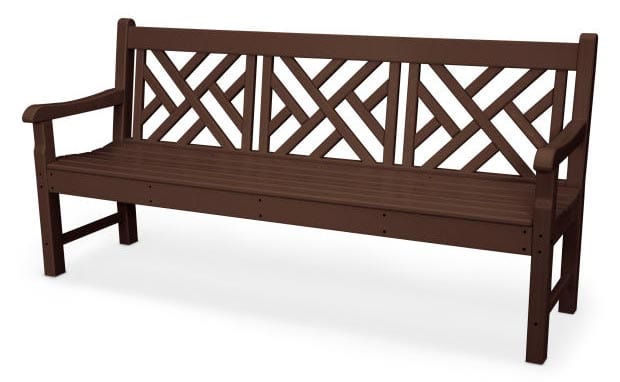POLYWOOD® Rockford 72" Chippendale Bench - RKCB72 - Image 8