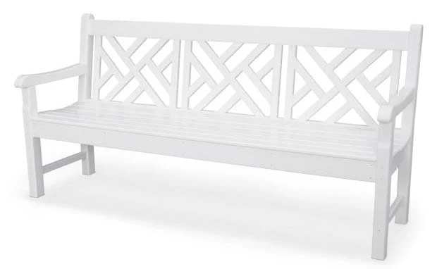 POLYWOOD® Rockford 72" Chippendale Bench - RKCB72 - Image 9