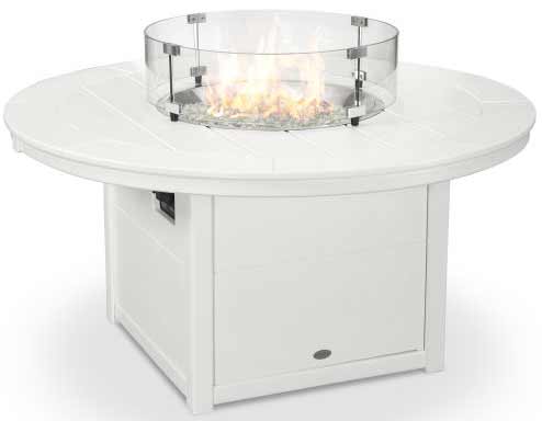 POLYWOOD® Round 48" Fire Pit Table - CTF48R - Image 8