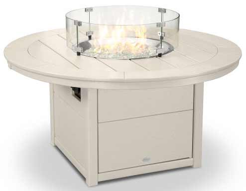 POLYWOOD® Round 48" Fire Pit Table - CTF48R - Image 9