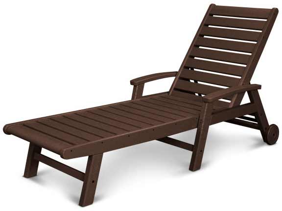POLYWOOD® Signature Chaise with Wheels - SW2280 - Image 7