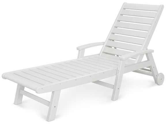 POLYWOOD® Signature Chaise with Wheels - SW2280 - Image 8